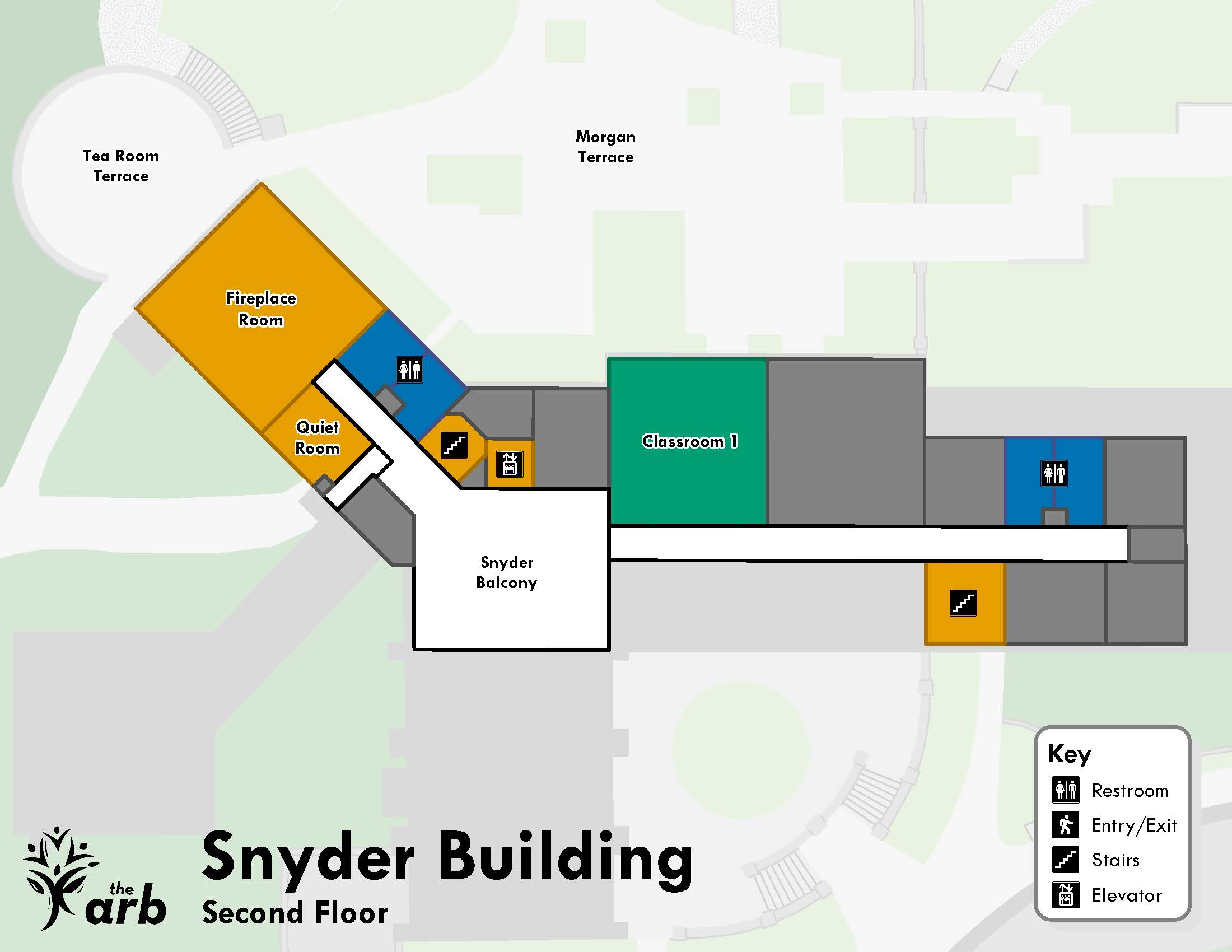 Snyder second floor map